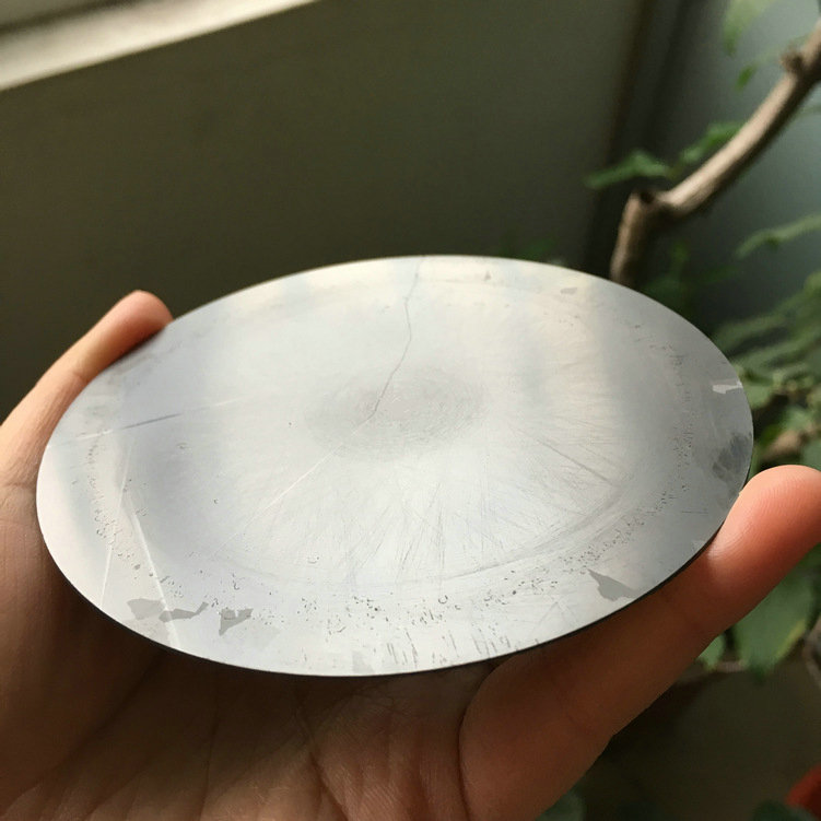 加工实例:泰州晨虹CHSX5620-XW数控金刚石线双丝筒机床切割直径100mm碳化硅效果