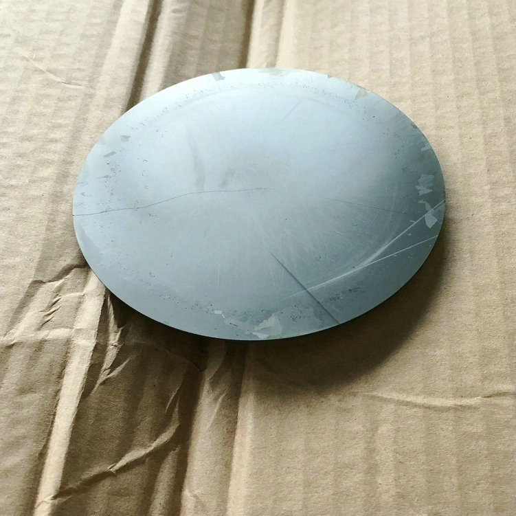 加工实例:泰州晨虹CHSX5620-XW数控金刚石线双丝筒机床切割直径100mm碳化硅效果